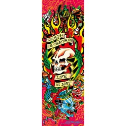 Ed Hardy Poster Death is certain