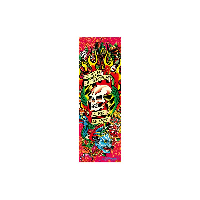 Ed Hardy Poster Death is certain Ed Hardy Poster Death is certain