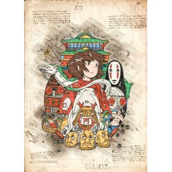 The Hobbit - Parchment map, Pergament karta
