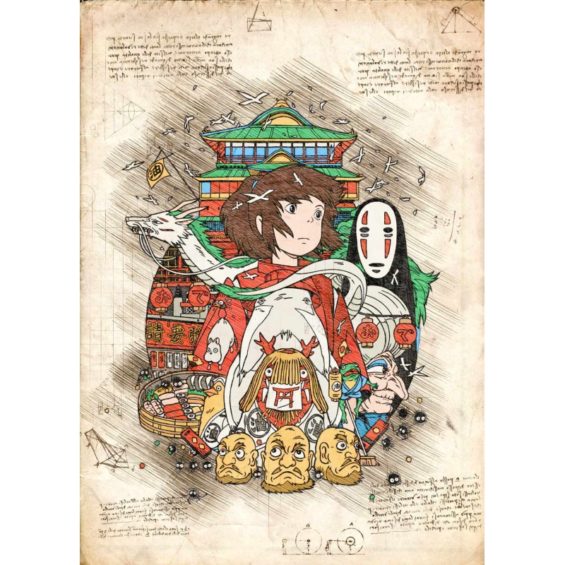 The Hobbit - Parchment map, Pergament karta The Hobbit - Parchment map, Pergament karta