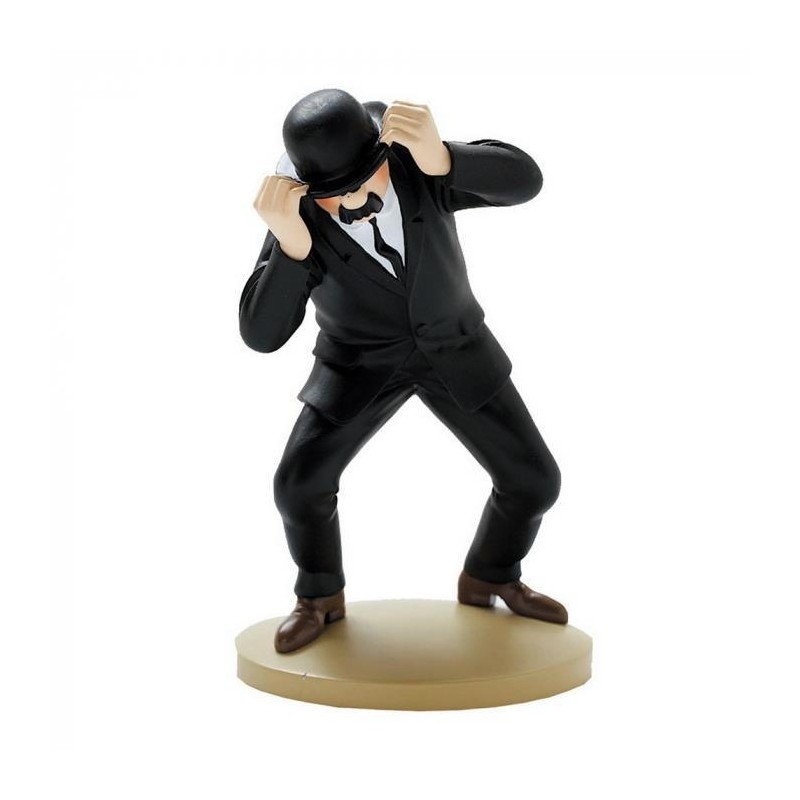 Tintin - Statyett - Dupond med hatt Tintin - Statyett - Dupond med hatt