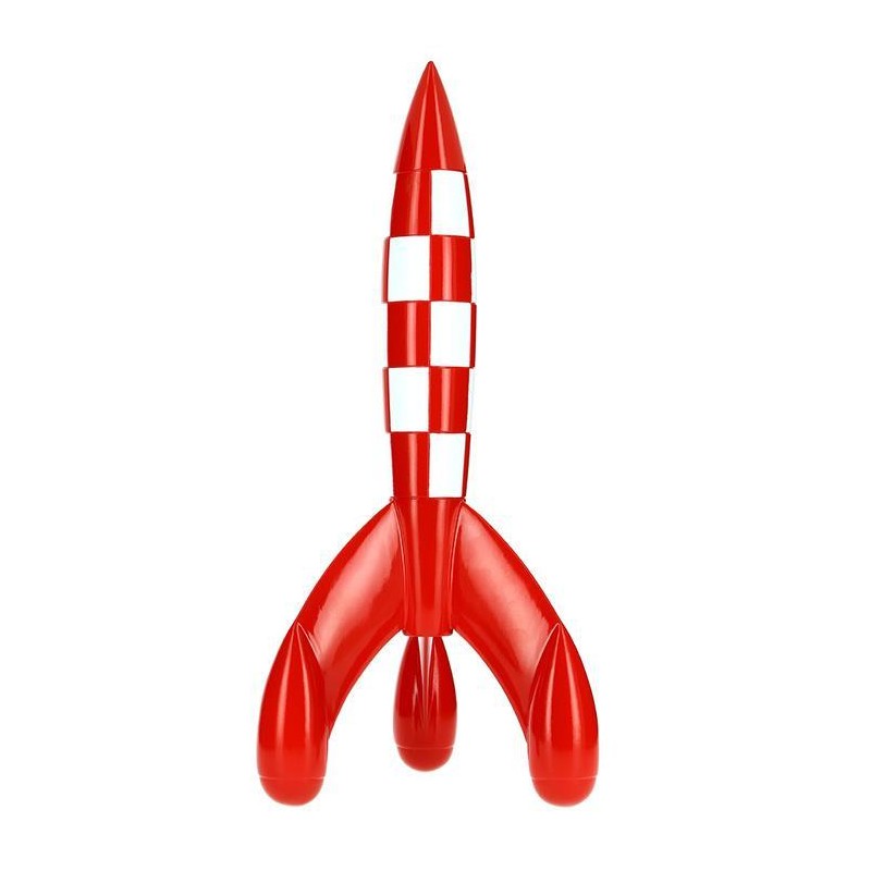 Tintin - Resin - Klassisk Raket 30 cm Tintin - Resin - Klassisk Raket 30 cm