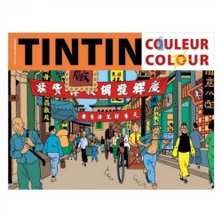 Tintin - Målarbok