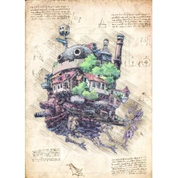 The Hobbit - Parchment map, Pergament karta