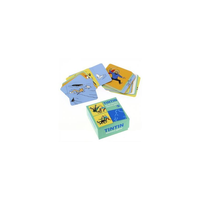 Tintin - Memoryspel Action Tintin - Memoryspel Action