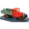 Tintin - 1:24 Modellbil 49 - Röd Lastbil (Blå Lotus)