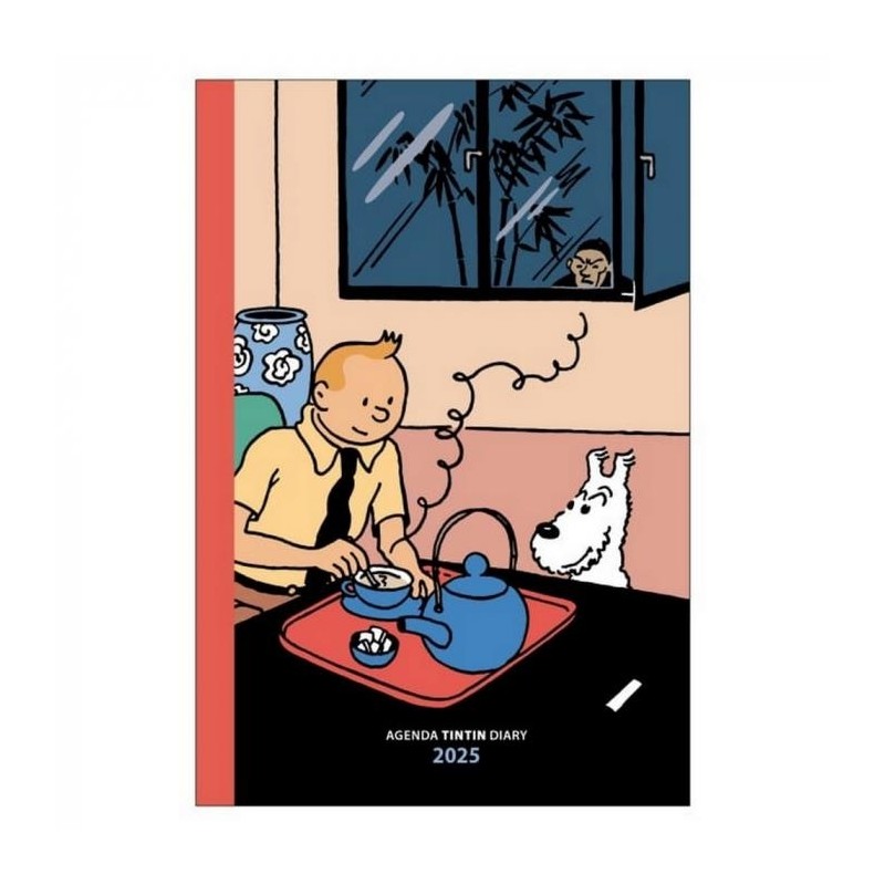 Tintin - Kalender bok 10 x 15 cm 2025