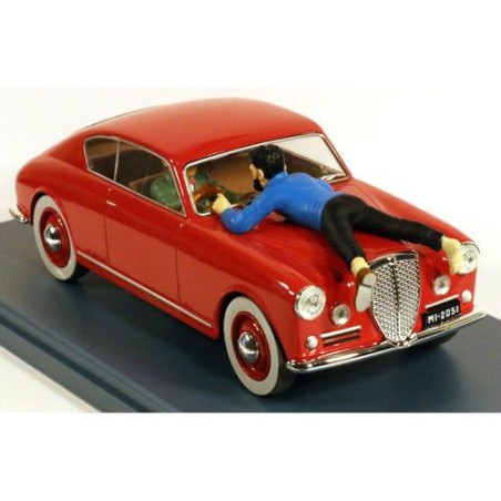 Tintin - 1:24 Modellbil 14 - Lancia Aurelia b20