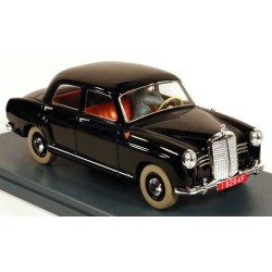 Tintin - 1:24 Modellbil 43 - Mercedes 180