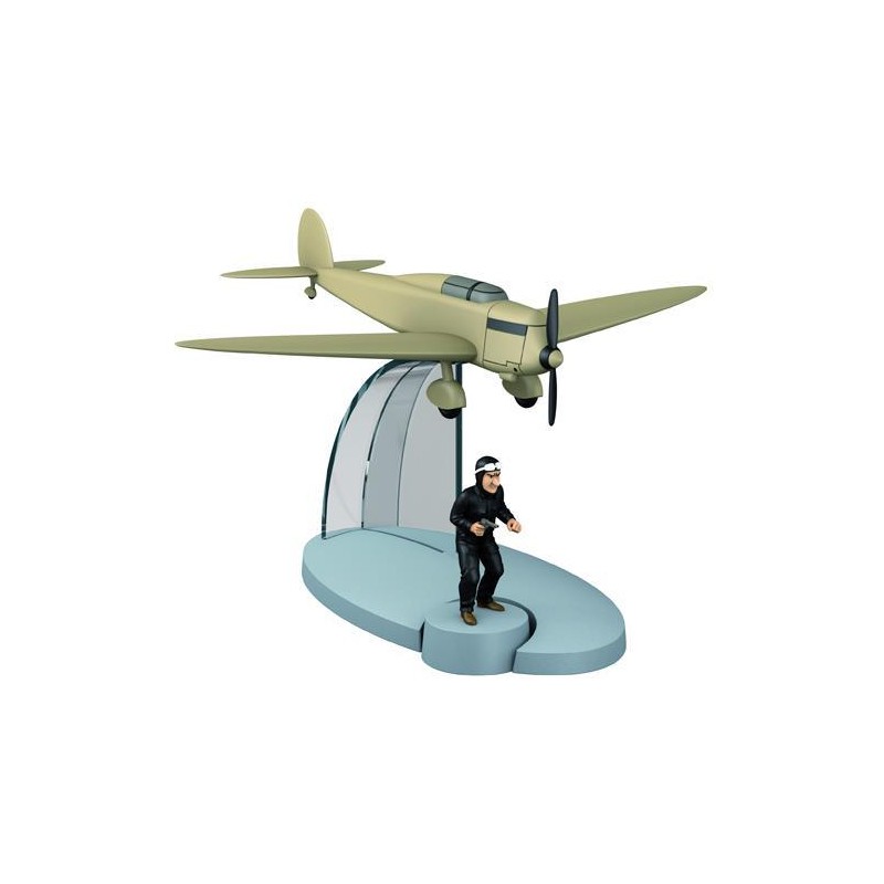 Tintin - The counterfeiters' plane (Den svarta ön) Tintin - The counterfeiters' plane (Den svarta ön)