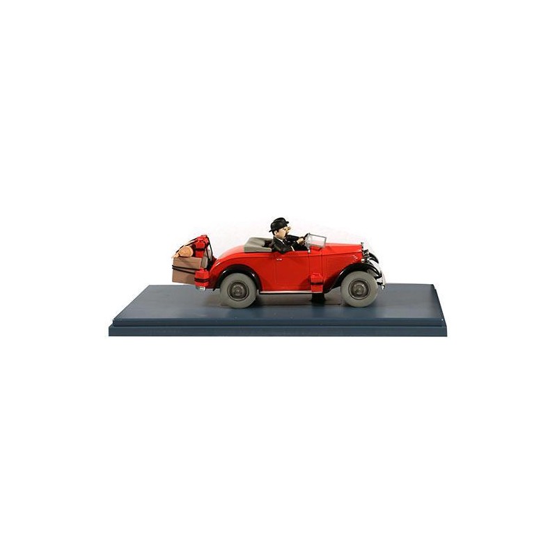 Tintin - 1:24 Modellbil 56 - Peugeot 201 Tintin - 1:24 Modellbil 56 - Peugeot 201