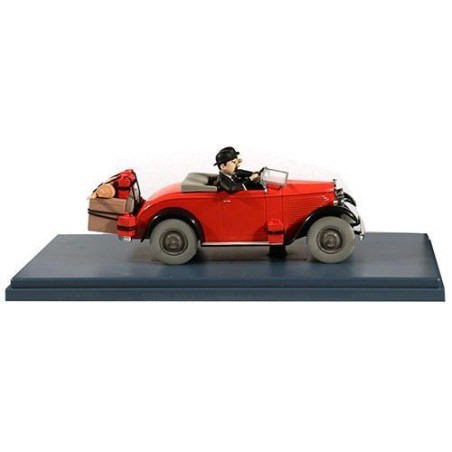 Tintin - 1:24 Modellbil 56 - Peugeot 201