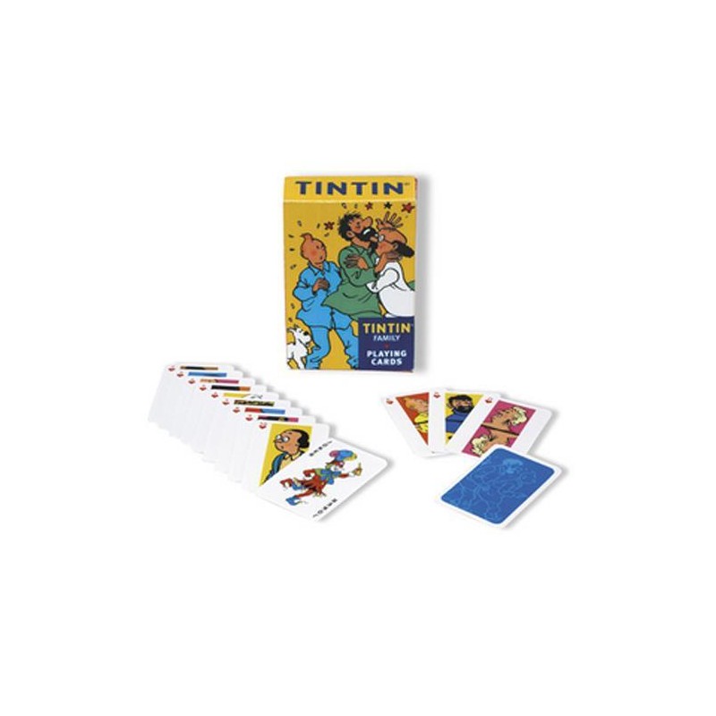 Tintin - Spelkort Karaktärer Tintin - Spelkort Karaktärer