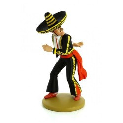 Tintin - Statyett - Alcazar kastar kniv