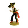 Tintin - Statyett - Alcazar kastar kniv