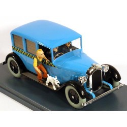 Tintin - 1:24 Modellbil 7 - Chicago Taxi