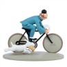 Tintin på cykel - Blå Lotus - Statyett