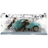 Tintin - 1:24 Modellbil 54 - Dupond & Dupont's Citroen 2CV
