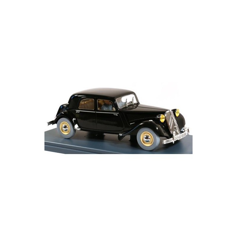 Tintin - 1:24 Modellbil 48 - Svart Citröen 15 CV Tintin - 1:24 Modellbil 48 - Svart Citröen 15 CV