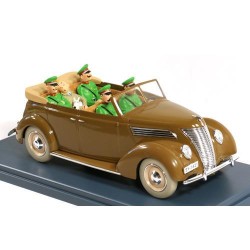 Tintin - 1:24 Modellbil 50 - Ford 1937 Cab