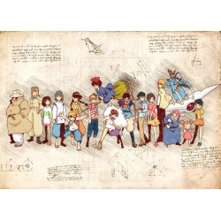 The Hobbit - Parchment map, Pergament karta