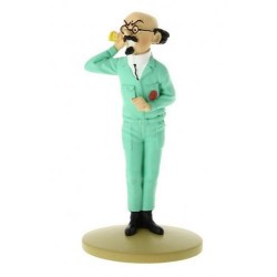 Tintin - Statyett - Professor Kalkyl med hörlur