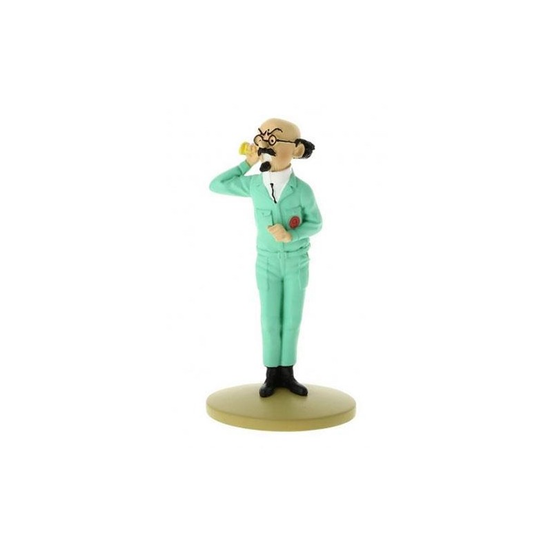 Tintin - Statyett - Professor Kalkyl med hörlur Tintin - Statyett - Professor Kalkyl med hörlur