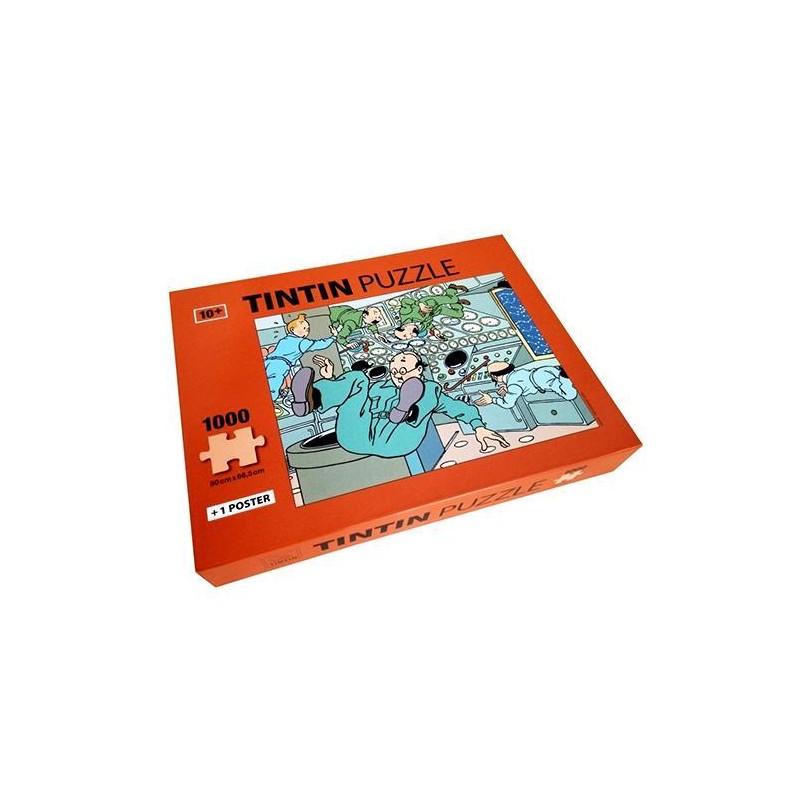 Tintin - Pussel - I viktlöst tillstånd