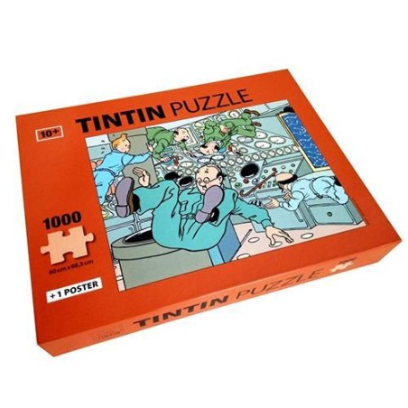 Tintin - Pussel - I viktlöst tillstånd