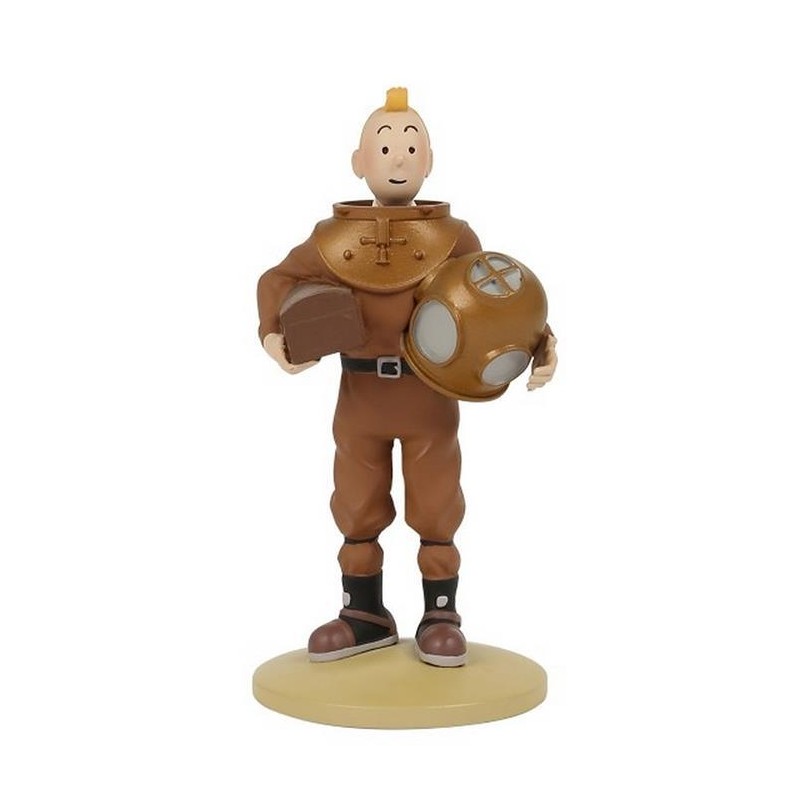 Tintin - Statyett - Tintin i dykardräkt Tintin - Statyett - Tintin i dykardräkt