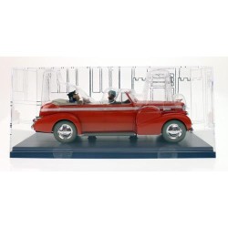 Tintin - 1:24 Modellbil 3 - Taxi Cadillac
