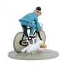 Tintin på cykel - Blå Lotus - Statyett