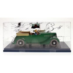 Tintin - 1:24 Modellbil 12 - Bepansrad Ford V8 1936