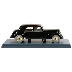 Tintin - 1:24 Modellbil 48 - Svart Citröen 15 CV