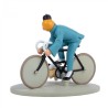 Tintin på cykel - Blå Lotus - Statyett