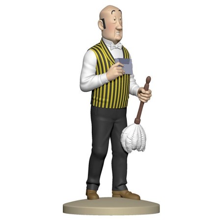 Tintin - Statyett - Nestor med dammvippa