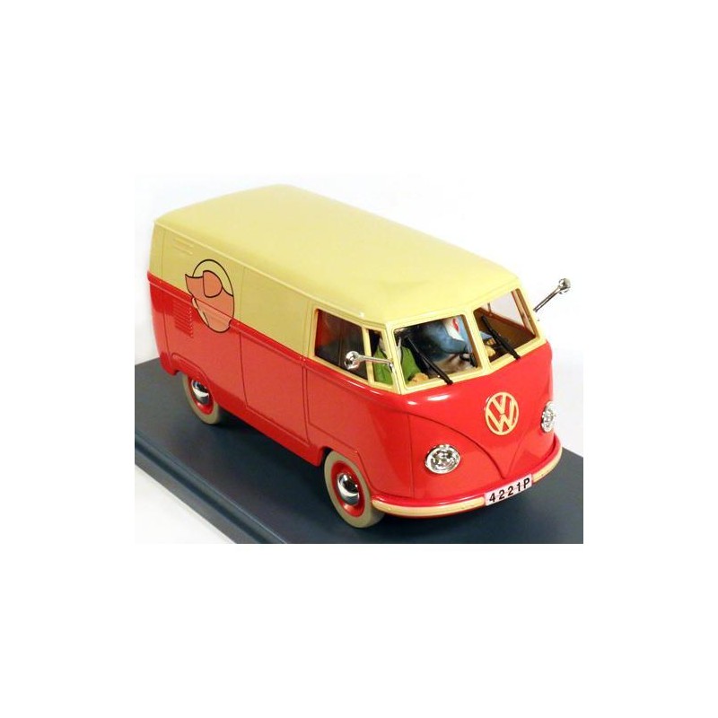Tintin - 1:24 Modellbil 13 - VW Van Combi 1951 Tintin - 1:24 Modellbil 13 - VW Van Combi 1951