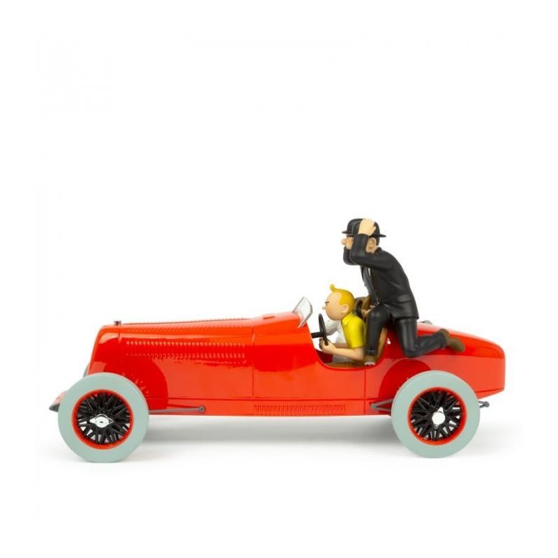 Tintin - 1:12 Modellbil Taxi Röd Racer Tintin - 1:12 Modellbil Taxi Röd Racer