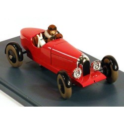 Tintin - 1:24 Modellbil 38 - Röd Amilca