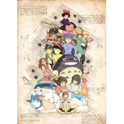 The Hobbit - Parchment map, Pergament karta