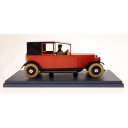 Tintin - 1:24 Modellbil 25 - Röd Taxi
