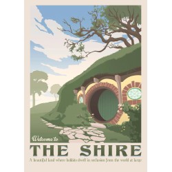 The Hobbit - Parchment map, Pergament karta