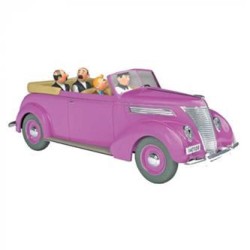 Tintin - 1:24 Modellbil 65 - Dupond & Duponts  Ford V8