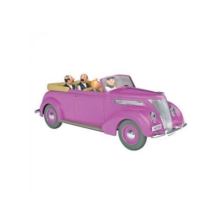 Tintin - 1:24 Modellbil 65 - Dupond & Duponts  Ford V8