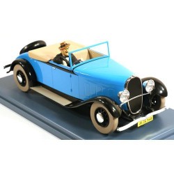 Tintin - 1:24 Modellbil 46 - Oldsmobile Cab