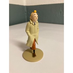 Tintin - Statyett - Tintin i trenchcoat