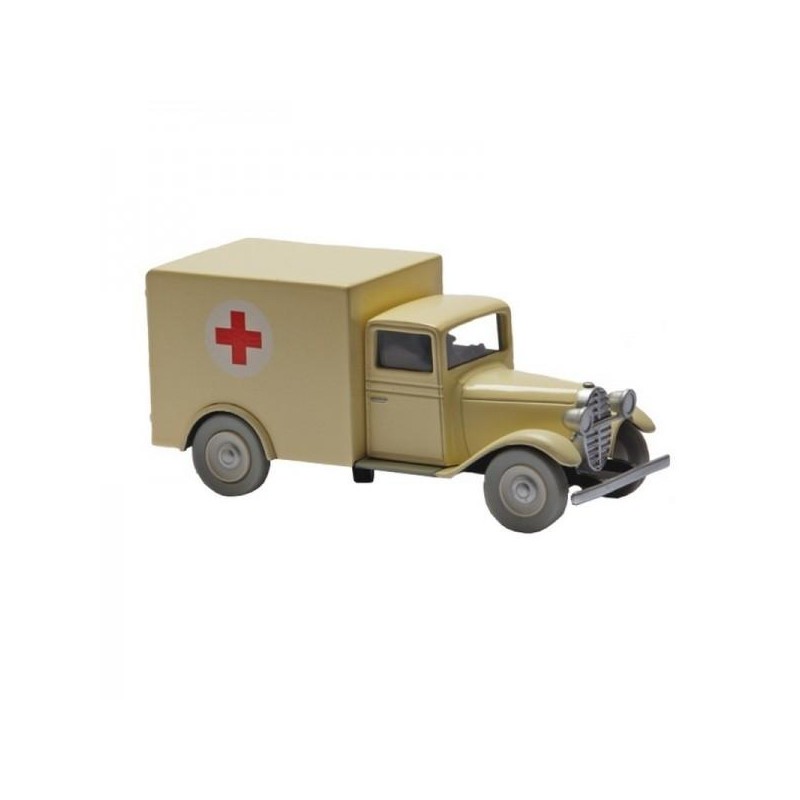 Tintin - The ambulance of the lunatic asylum Tintin - The ambulance of the lunatic asylum