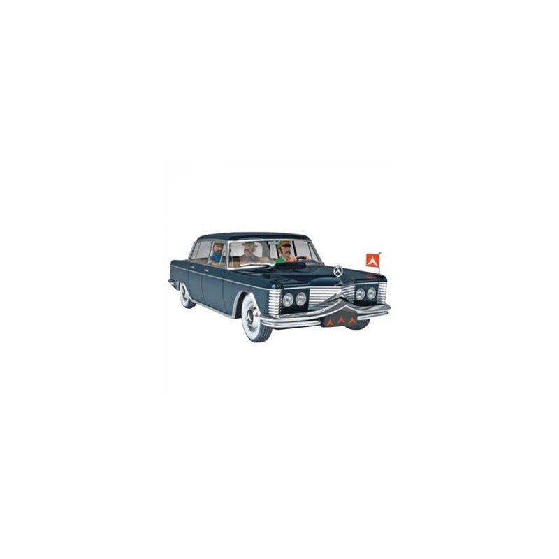 Tintin - 1:24 Modellbil 64 - Officiel Mercedes 600 Tintin - 1:24 Modellbil 64 - Officiel Mercedes 600