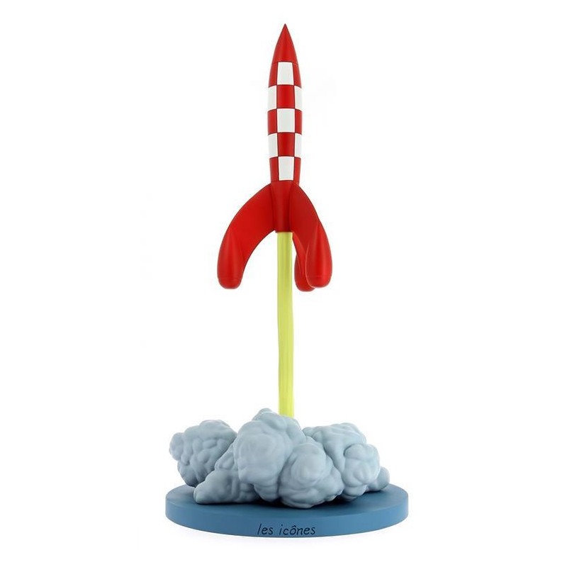 Tintin - Resin - Avfyrande raket Tintin - Resin - Avfyrande raket