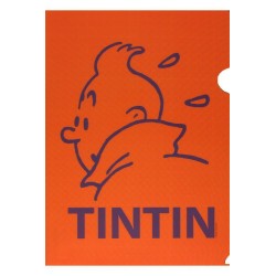 Tintin - Plastficka A4 - Orange